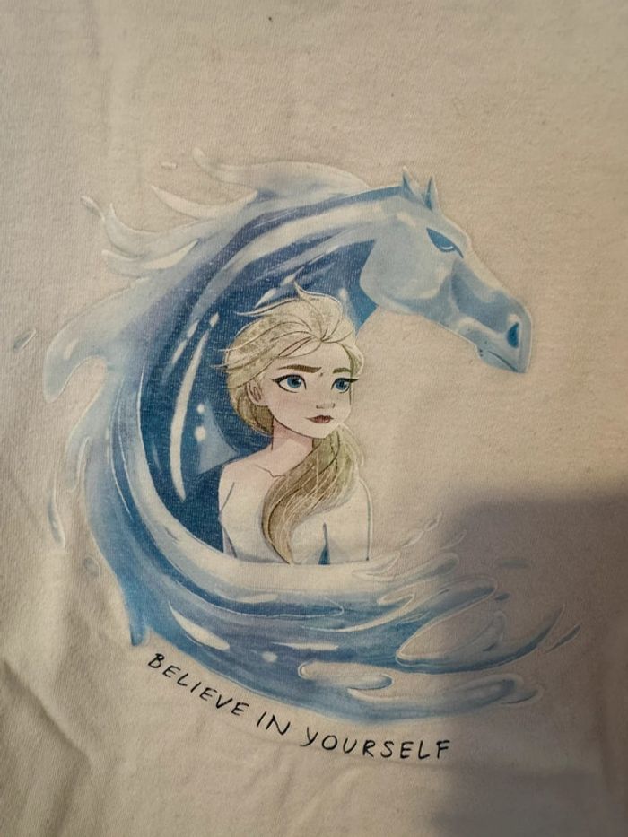 T-shirt Frozen Elsa - photo numéro 2