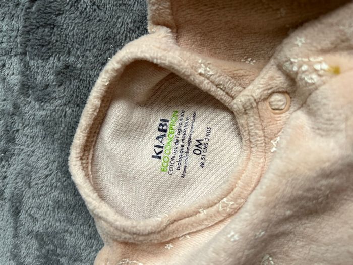 Pyjama velours 0 mois - photo numéro 2