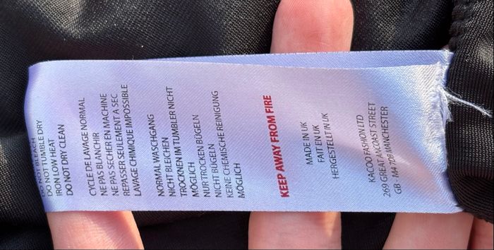 👗 Robe noire pailletée moulante manches longues T36 • Glamorous - photo numéro 9