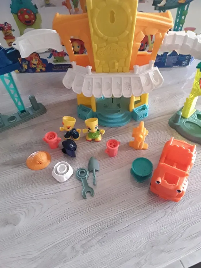 Centre ville 3 en 1 pate à modeler - photo numéro 2