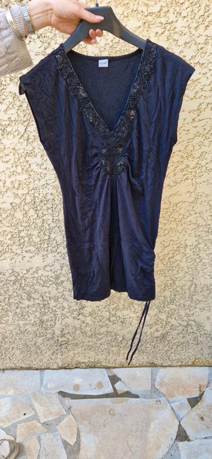 Tunique d'été avec perles