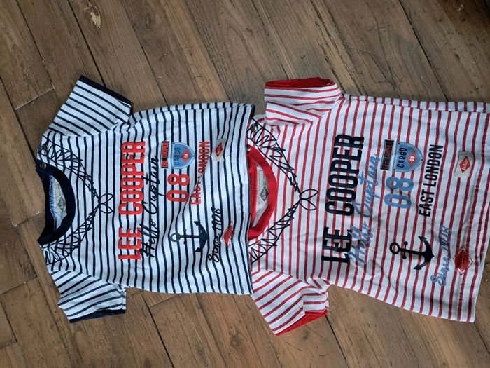 Lot 2 tee-shirt Lee Cooper 9 mois