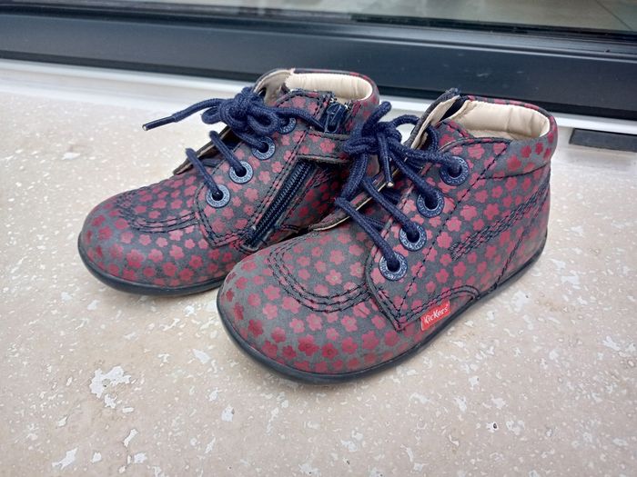 Bottines Kickers fille