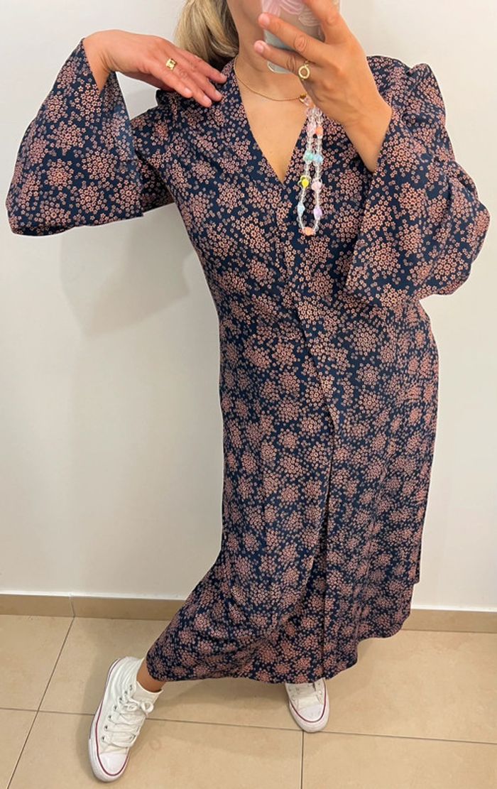 Robe longue Michael Kors Imprimée Fleurs Taille 38 - photo numéro 4