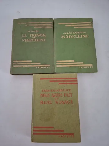 3 livres anciens pour 1 euros seulement