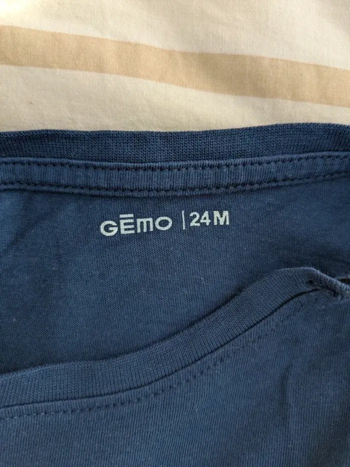 T-shirt Manches Longues Gemo - Message Humour "Maman" - 24 Mois (2 Ans) - photo numéro 3