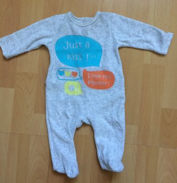 Pyjama velours 3 mois