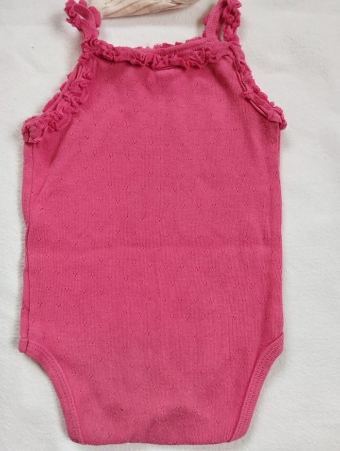 Lot bodies sans manches fille 18 mois - photo numéro 4