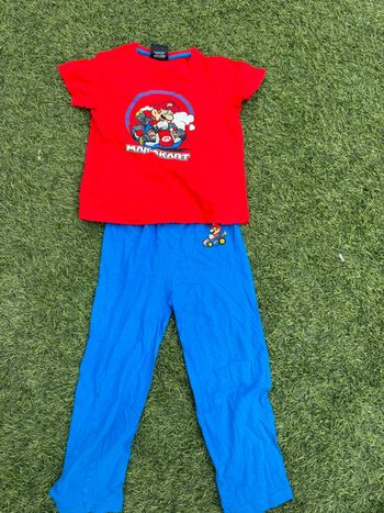 Pyjama deux pièces mario kart