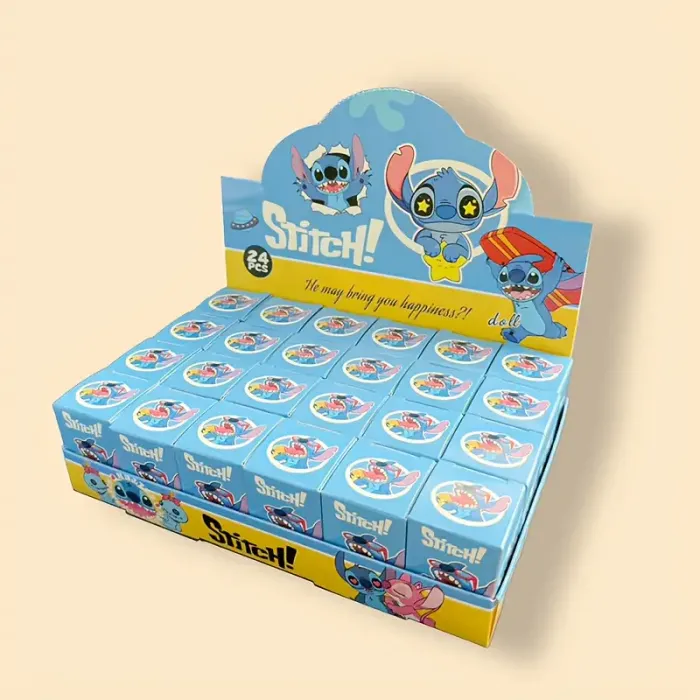 🎁 Lot de 24 mini figurines porte-clés Stitch – Idéal calendrier de l' Avent & cadeaux 🎉 - photo numéro 2