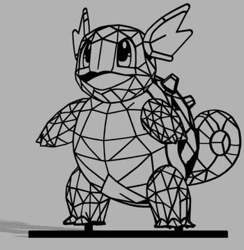 Décoration Pokémon Carabaffe