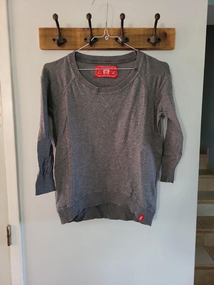 Edc by esprit pull léger gris taille xs 34
