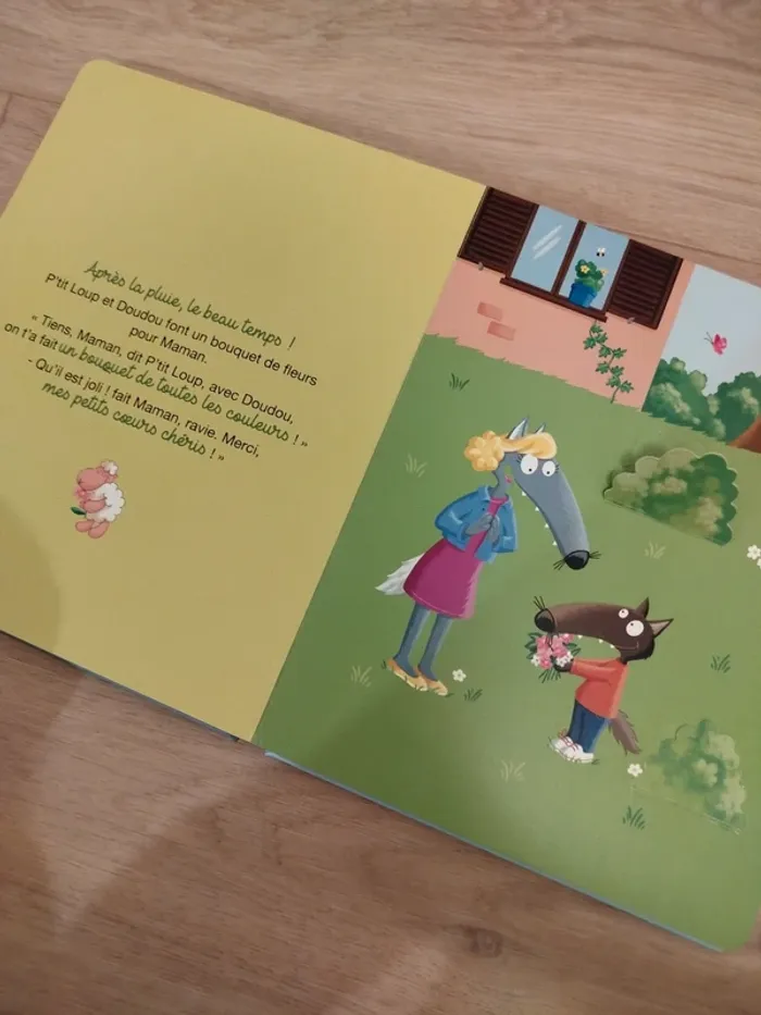 Livre "la merveilleuse journée de P'tit Loup" - photo numéro 3