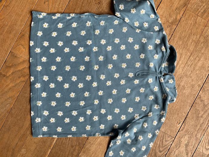 Tee-shirt bleu Petit Bateau 5 ans - photo numéro 3