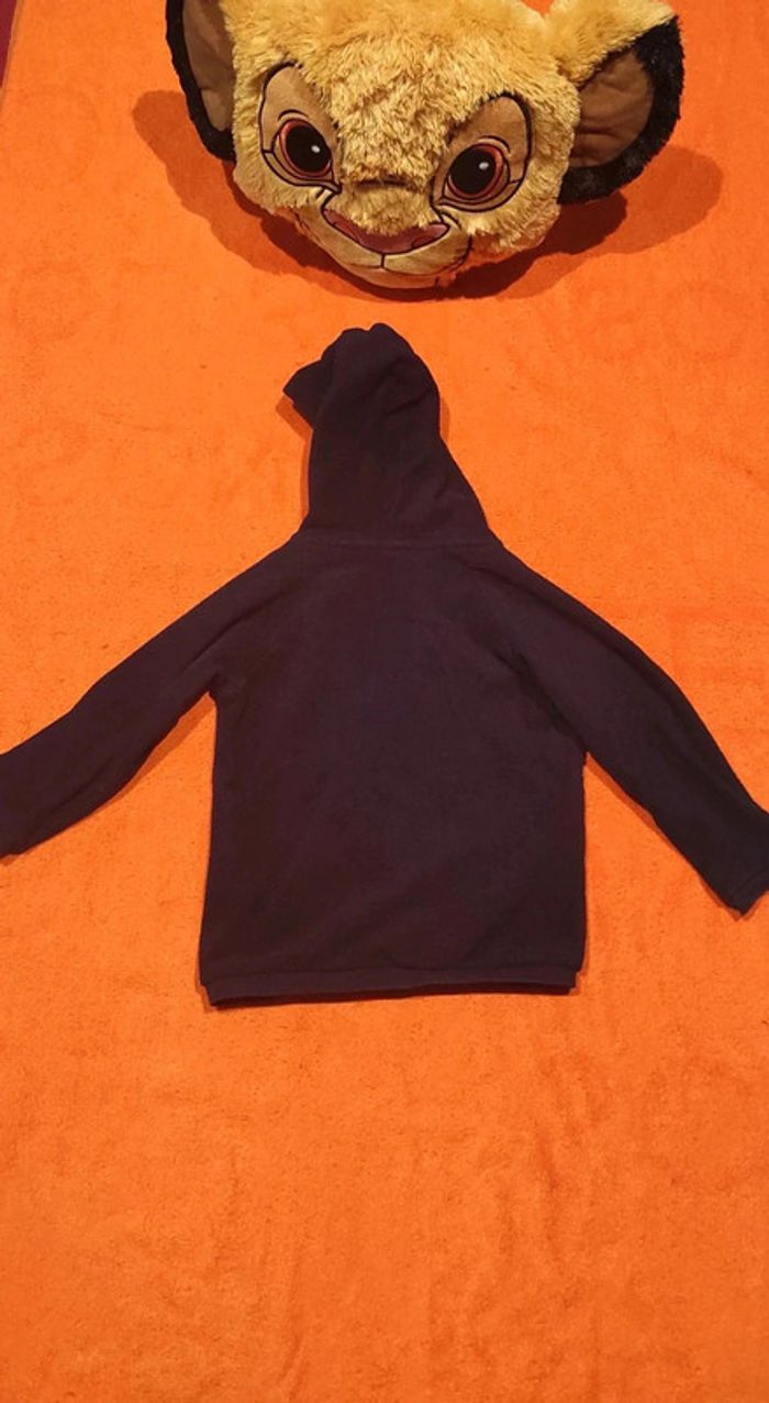 Gilet zippé polaire avec capuche Petit Bateau 24 mois 86 cm - photo numéro 4