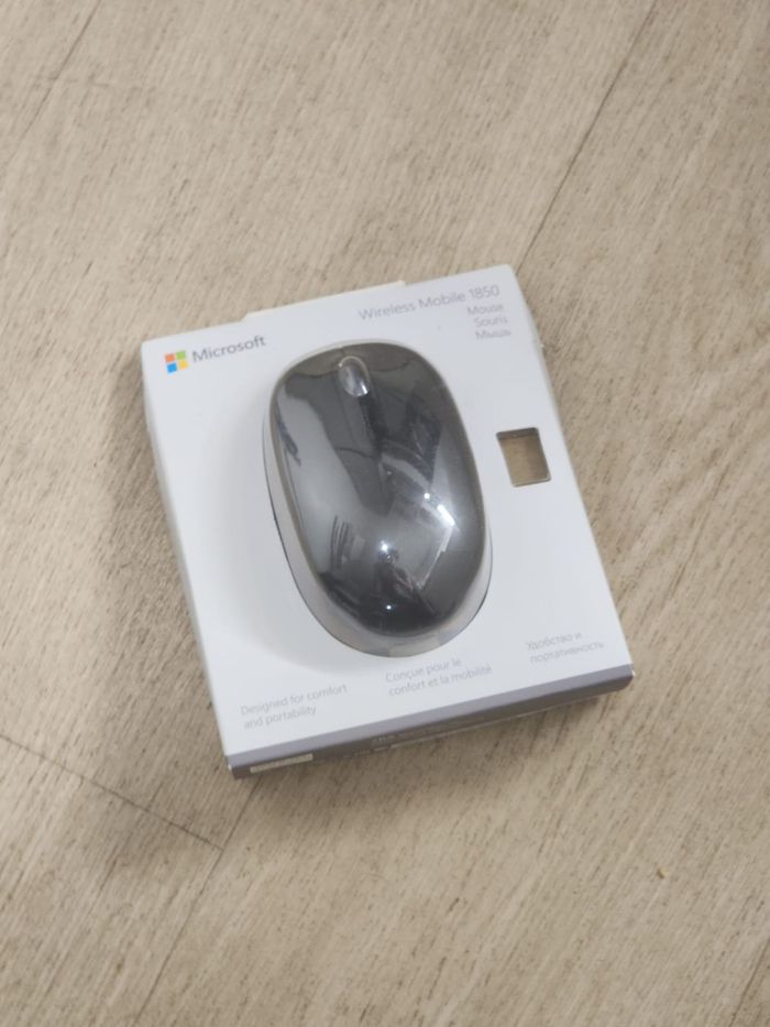 Souris Microsoft Wireless Mobile 1850 – noire – avec boîte