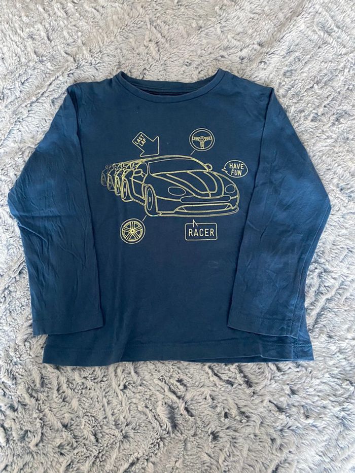 Teeshirt garçon manches langues 3 ans