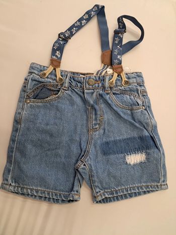 sallopette short jean garcon 18 mois zara