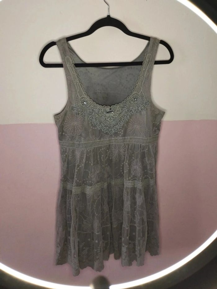 Robe femme grise taille 42