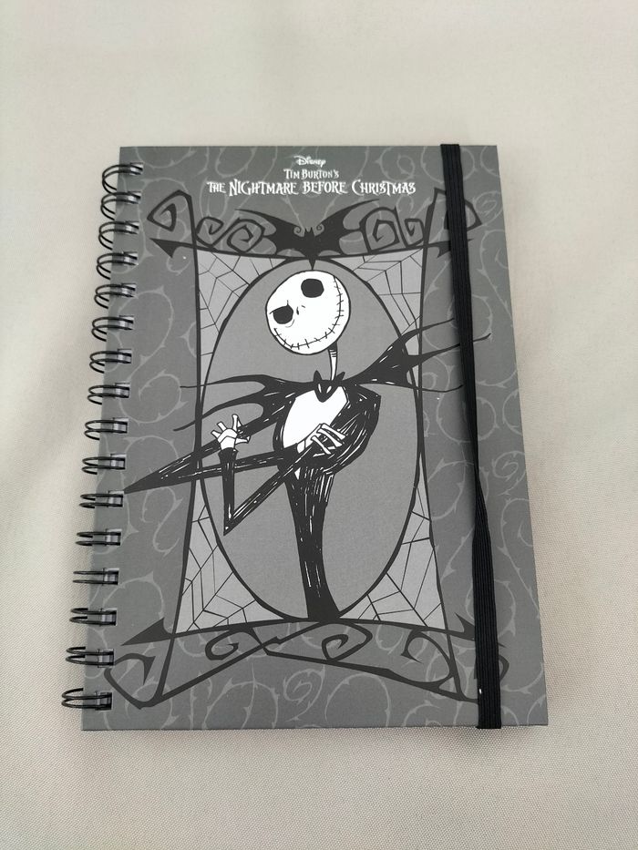 🖤 Notebook Jack Skellington - L'étrange Noël de Mr Jack - Disney - Neuf 🖤