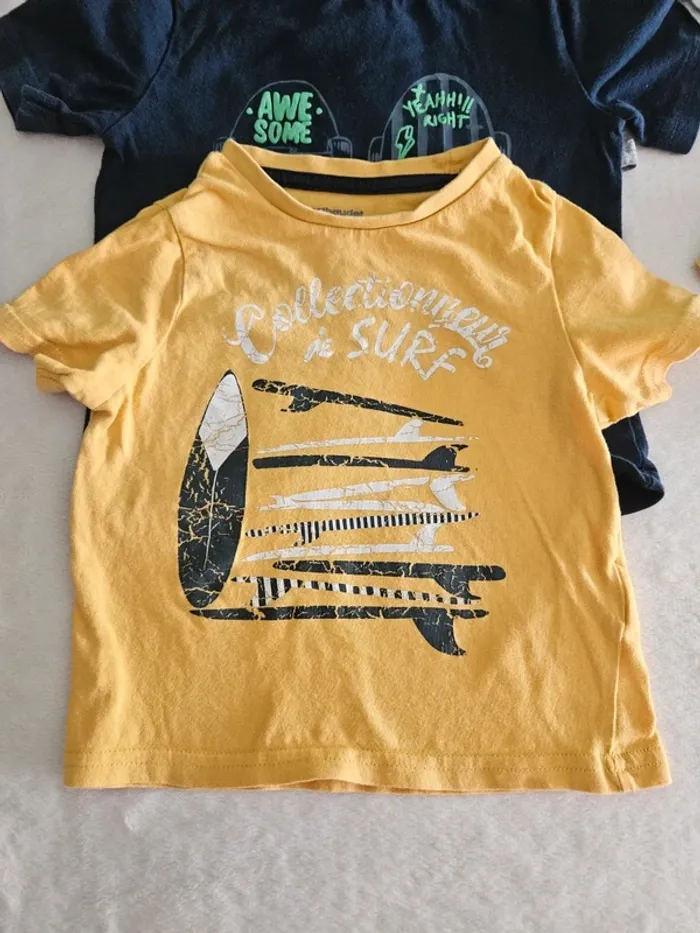 Lot de 6 t-shirts manches courtes 2 ans - photo numéro 4