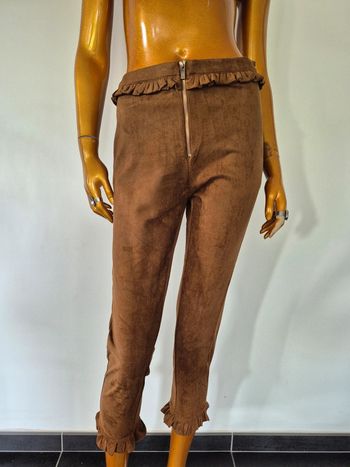 Pantalon Marron Femme
