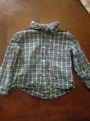 Chemise 3/4 ans