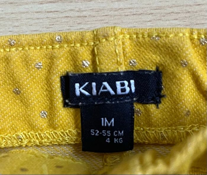 Pantalon jaune 1M - photo numéro 3