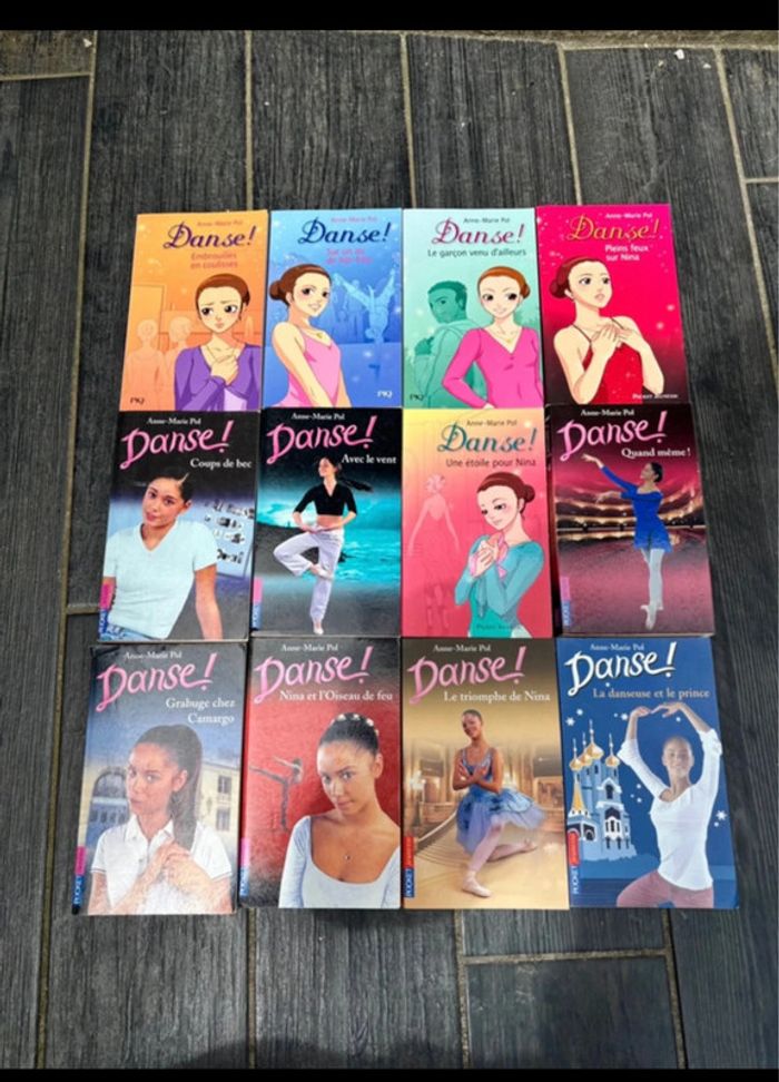 Lot de 12 Livres de la collection Danse pour Enfants