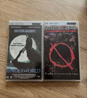 Film Psp - Underworld et suspect zéro 