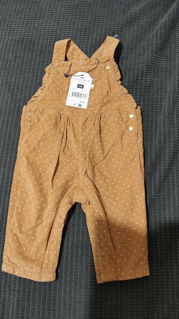 Salopette bébé fille 6 mois, sergent major