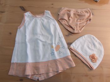 Ensemble robe et bloomer