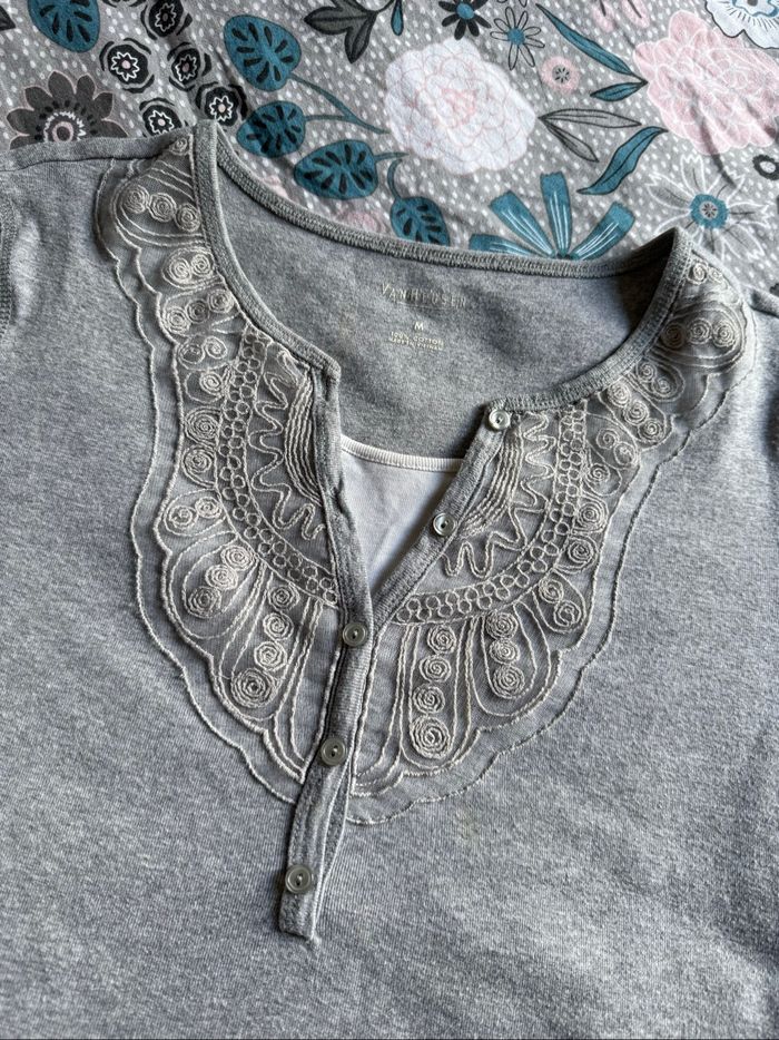 Teeshirt gris - Taille M - photo numéro 3