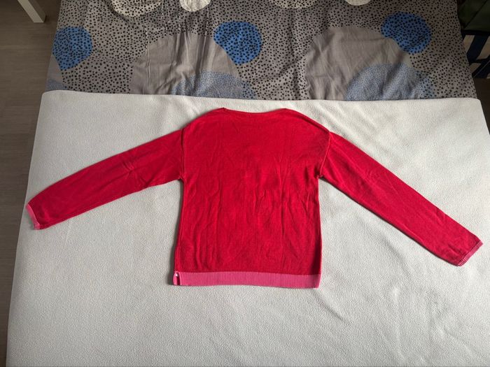 Pull Dpam rouge/noir - photo numéro 3