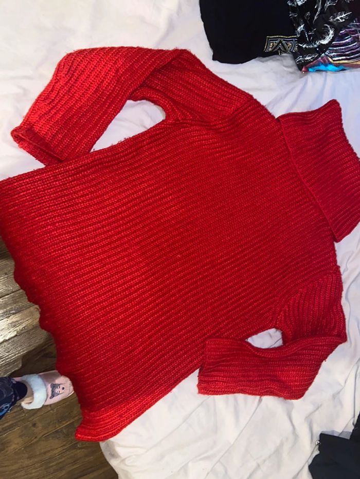 Robe polaire rouge - photo numéro 2