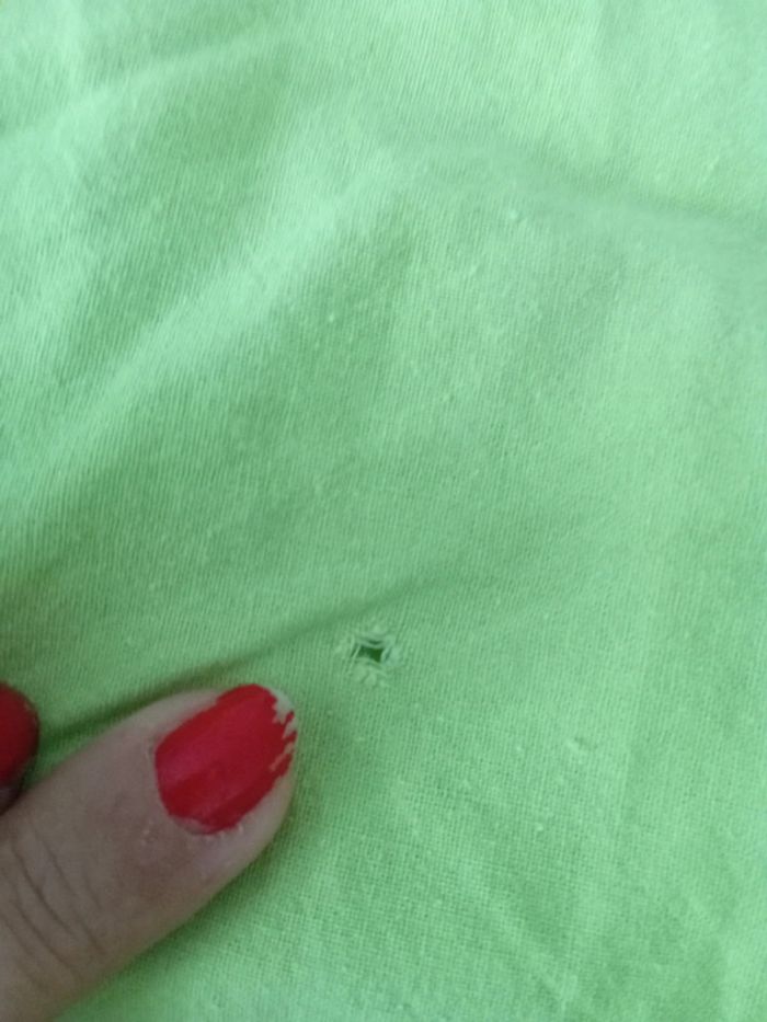 Pantalon coton extra large bicolore - photo numéro 9