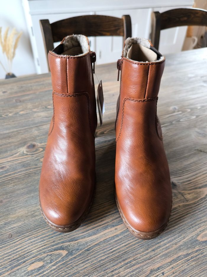 Bottines Rieker femme, marron, pointure 37