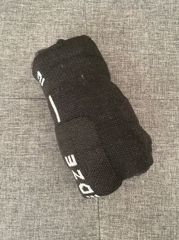 Chaussettes de ski et snowboard adulte, 100 PLUS noir et gris