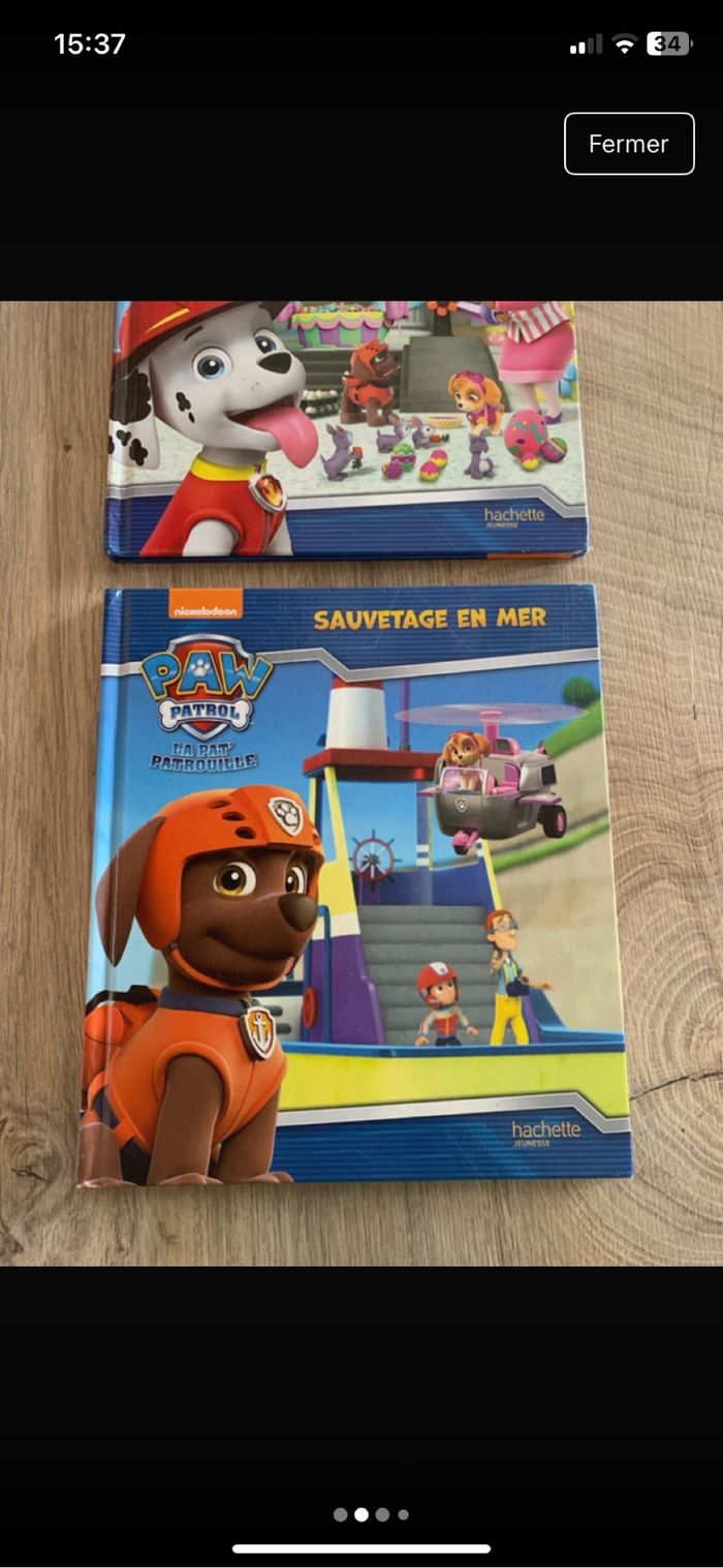 Lot de 2 livres par pat patrouille - photo numéro 2