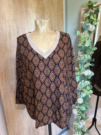 Jolie blouse manches longues femme