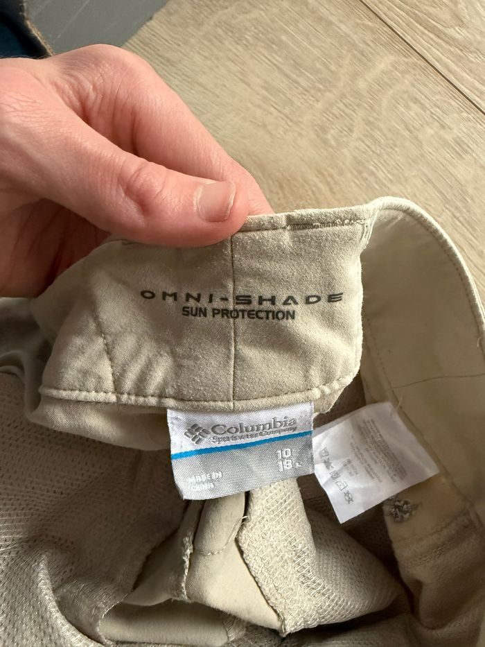 Pantacourt Randonnée Columbia – Beige – Femme – Taille 40/42 L – Omni-Shade - photo numéro 5