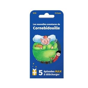 Carte conteuse MAX cornebidouille et super lapin