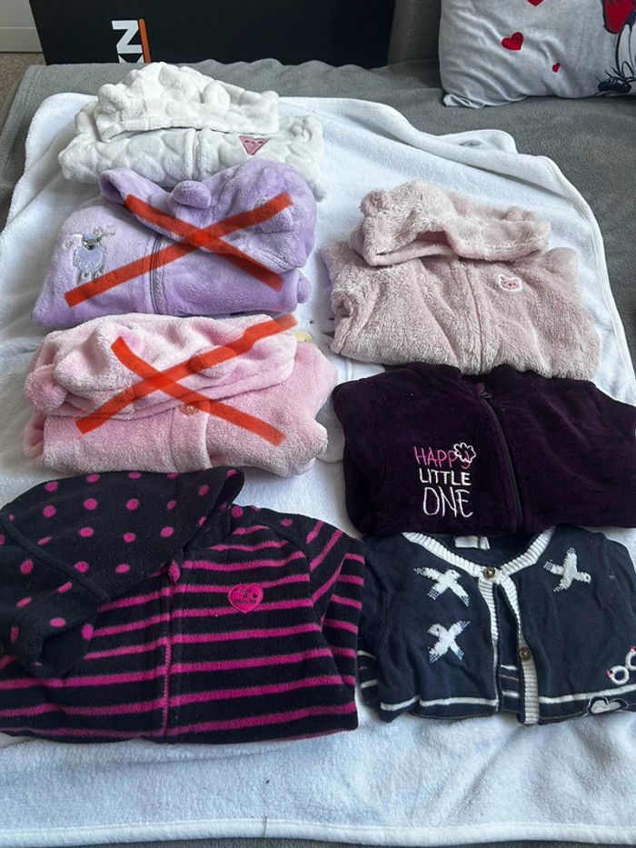 Lot gilets