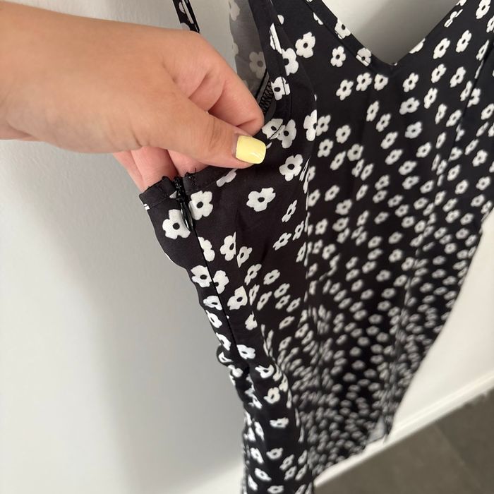 Robe à bretelles, motif fleuri - photo numéro 2