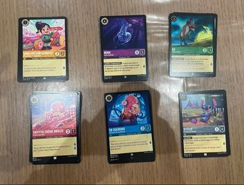 Lot cartes Lorcana chapitre 5
