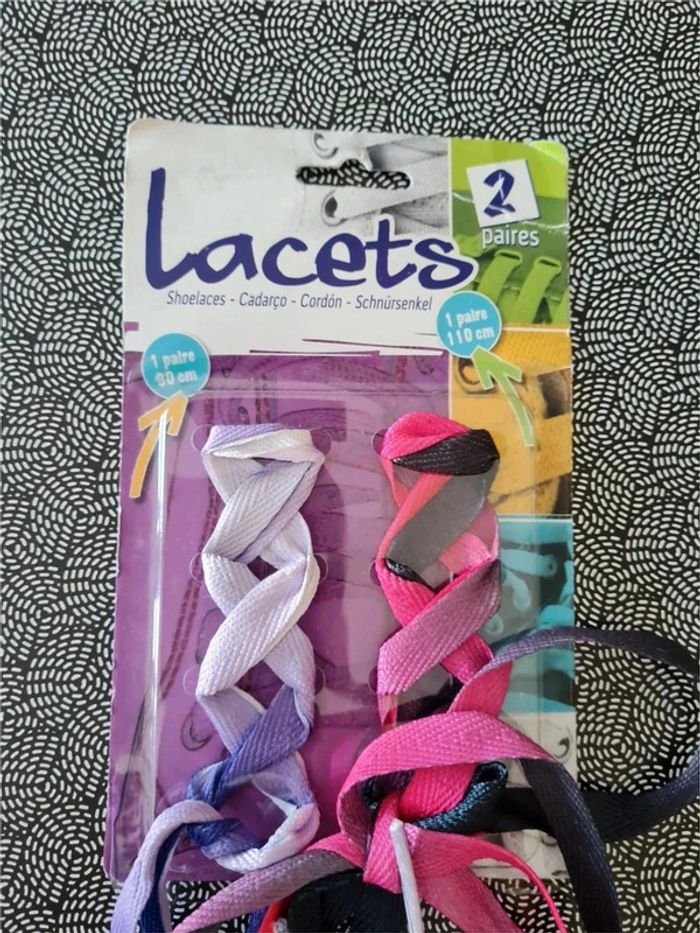 Lot de lacet à chaussures