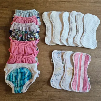 Lot de culottes d'apprentissage + inserts S