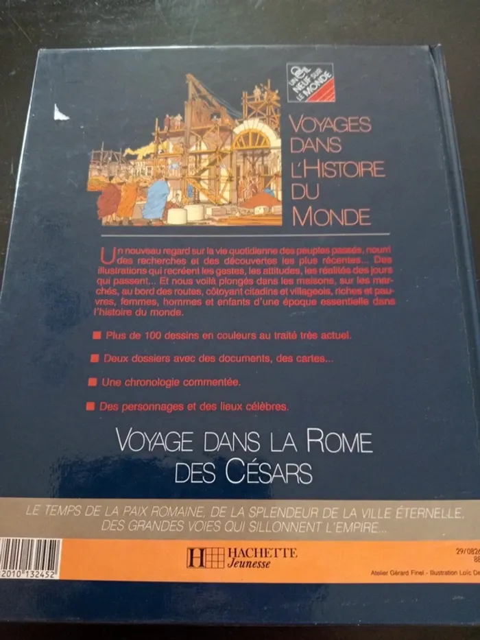 Livre voyage dans la Rome des césars - photo numéro 2