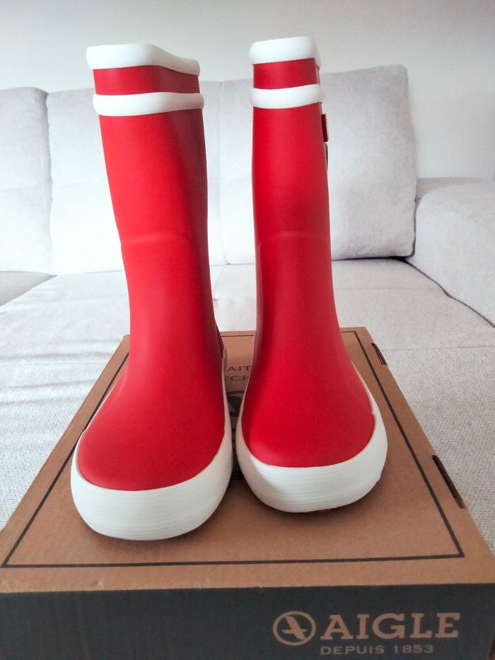 Bottes de pluie Aigle taille 27 - photo numéro 2