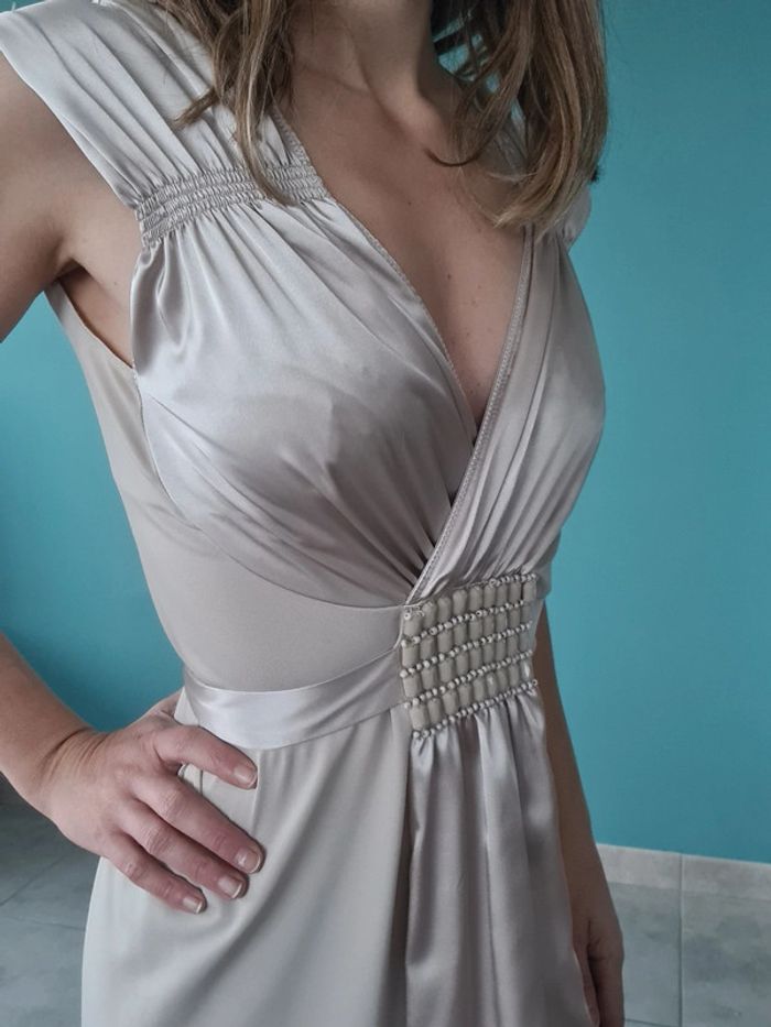 Robe en satin les petites bombe - photo numéro 3